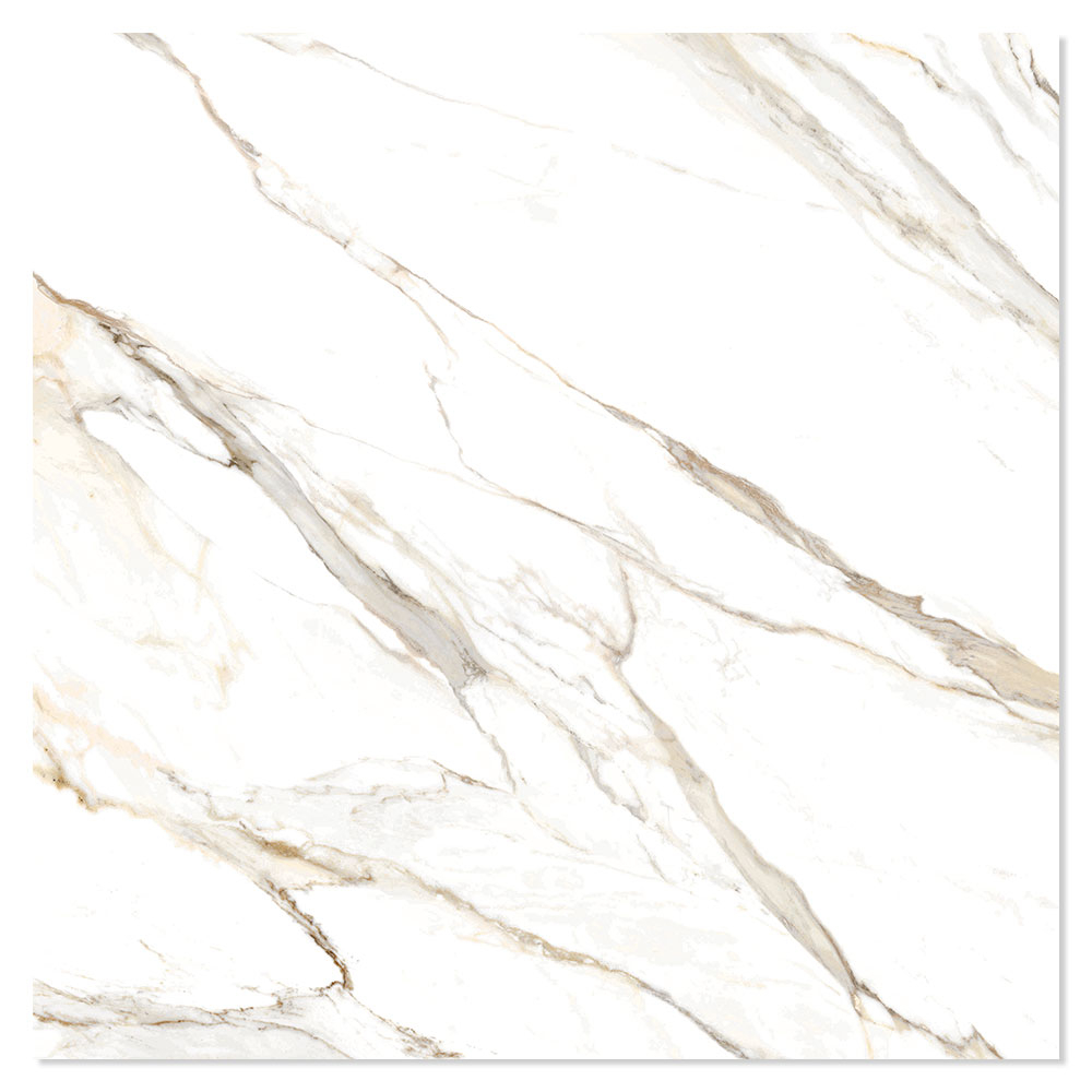 Marmor Gulvflis Dombate Hvit Polert 60x60 cm